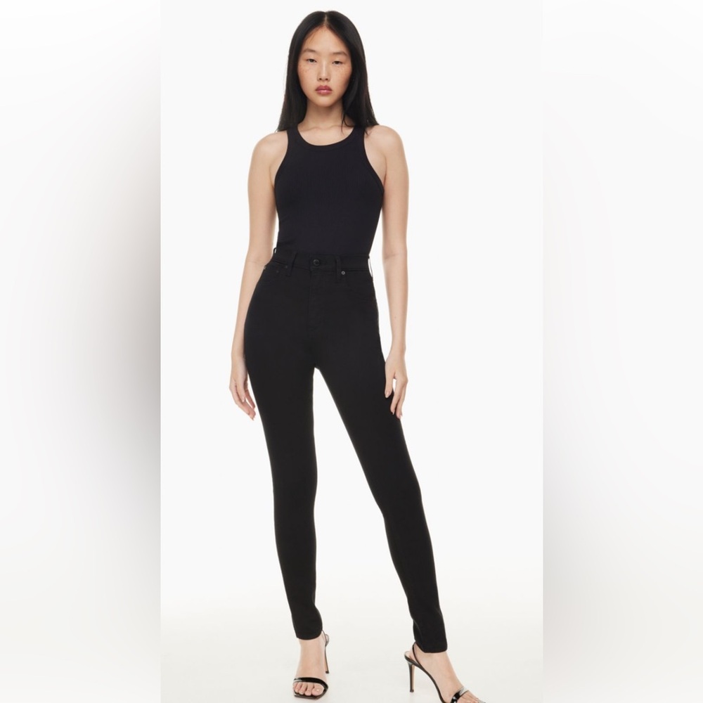 Aritzia Denim Forum Lola high rise skinny jeans